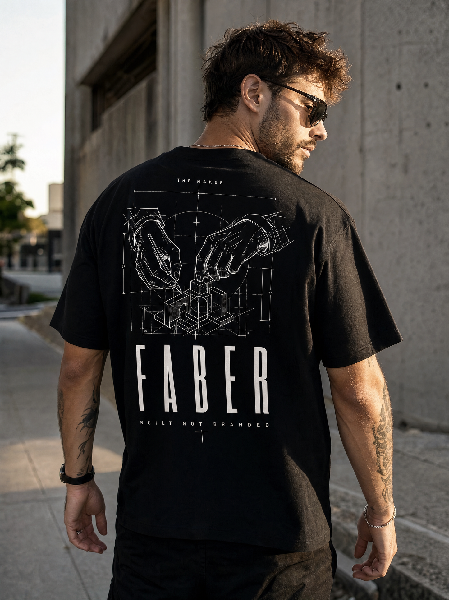 The Maker Tee — Black